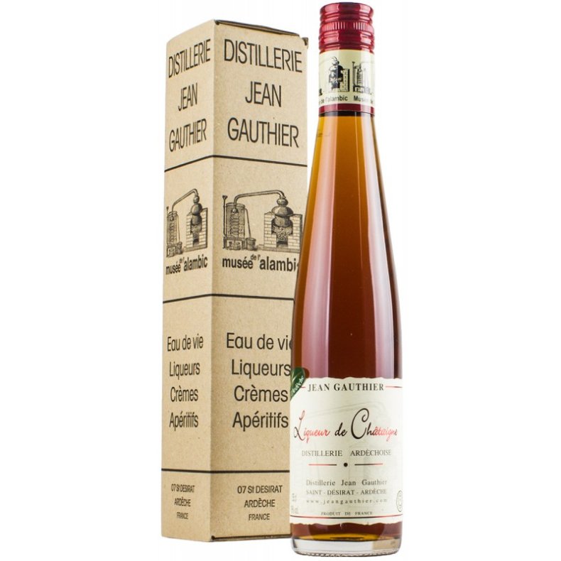 JEAN GAUTHIER LIQUEUR DE CHATAIGNE KASTANIELIKR 18% 35CL